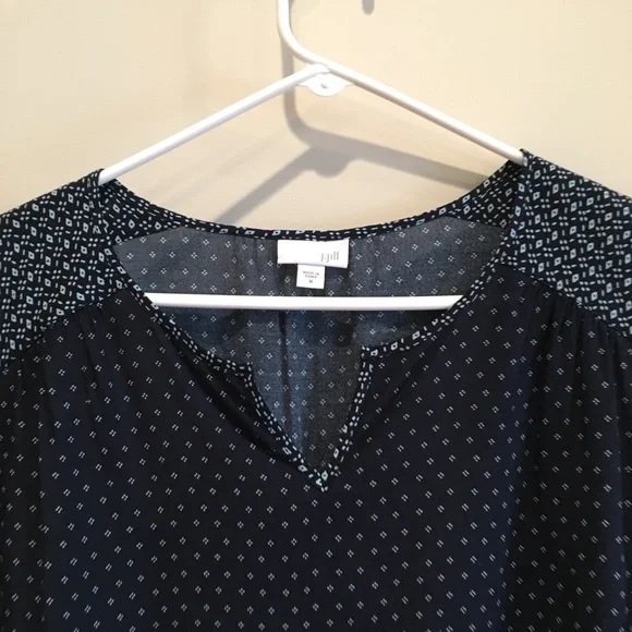 J Jill patterned blouse medium - Picture 2 of 7